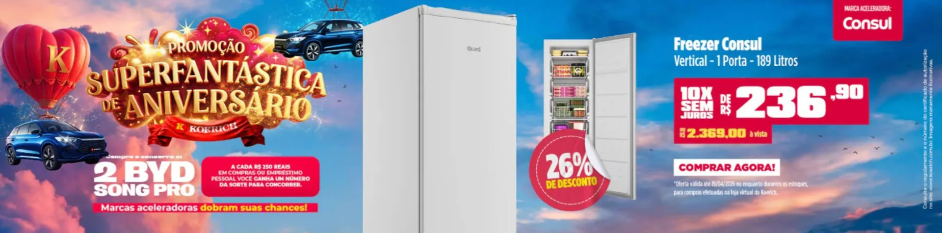 Encarte de Catálogo Lojas Koerich 16 de abril até 19 de abril 2026 - Pagina 8