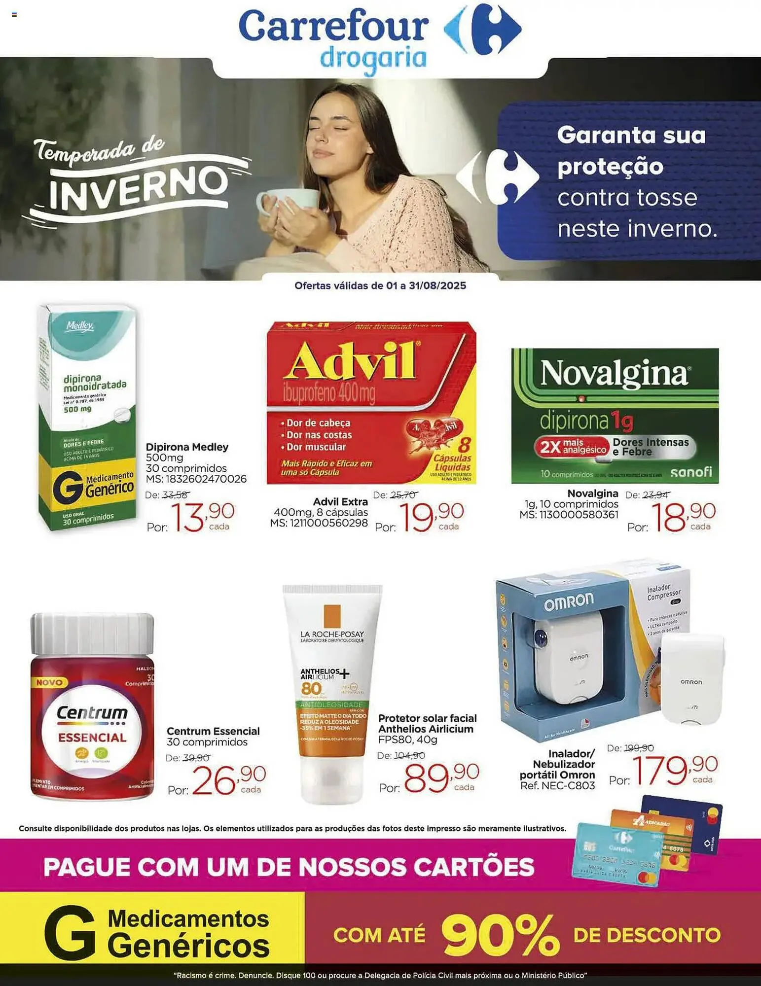 Encarte de Catálogo Carrefour 1 de agosto até 31 de agosto 2025 - Pagina 1