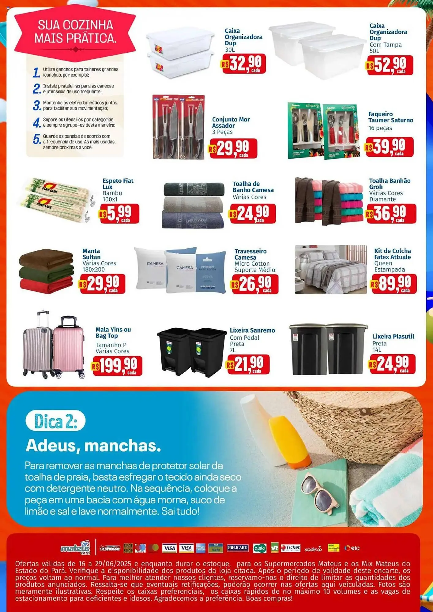 Encarte de Catálogo Supermercados Mateus 16 de junho até 30 de junho 2025 - Pagina 3
