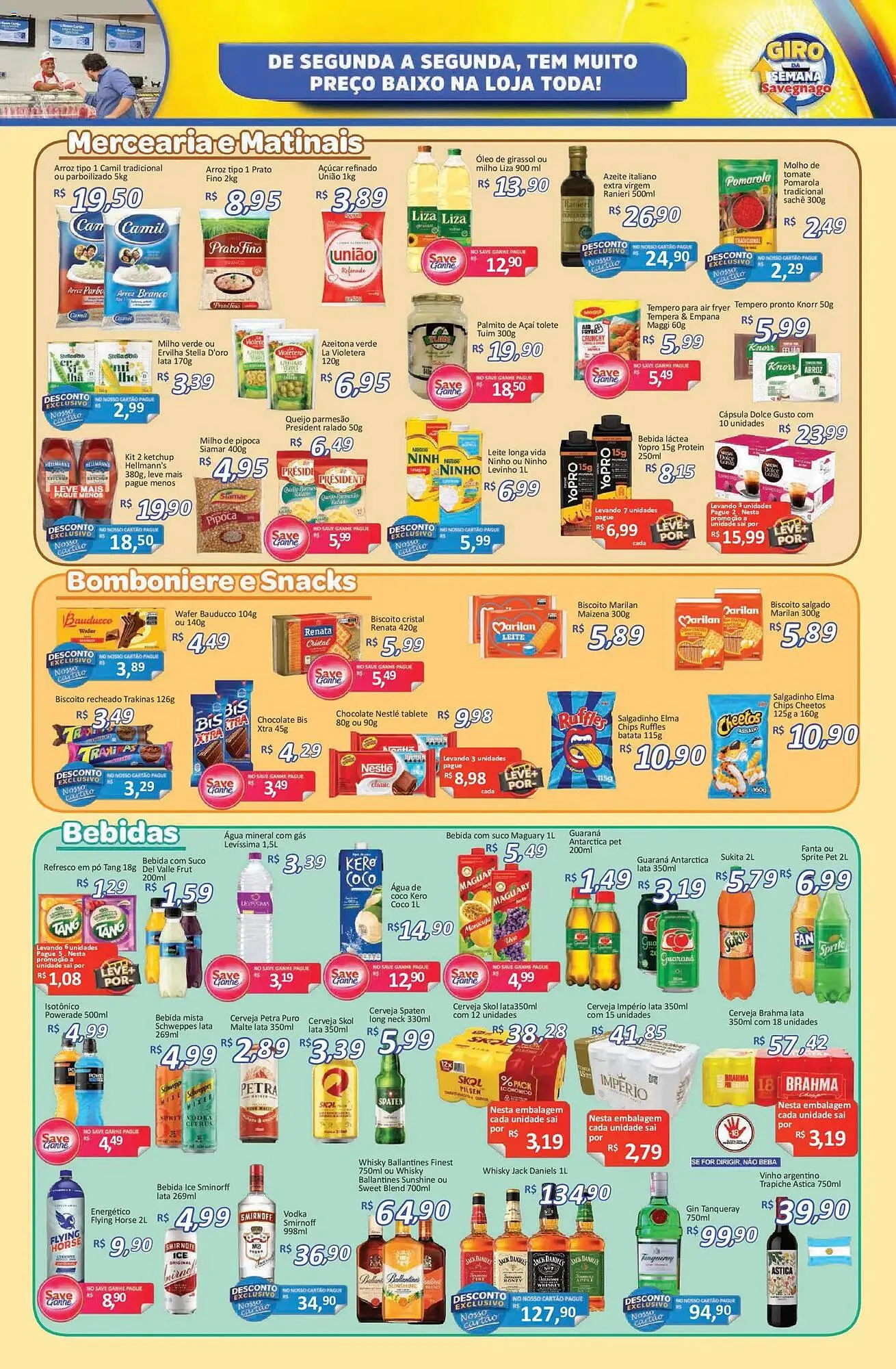 Encarte de Catálogo Supermercados Savegnago 16 de abril até 20 de abril 2026 - Pagina 3