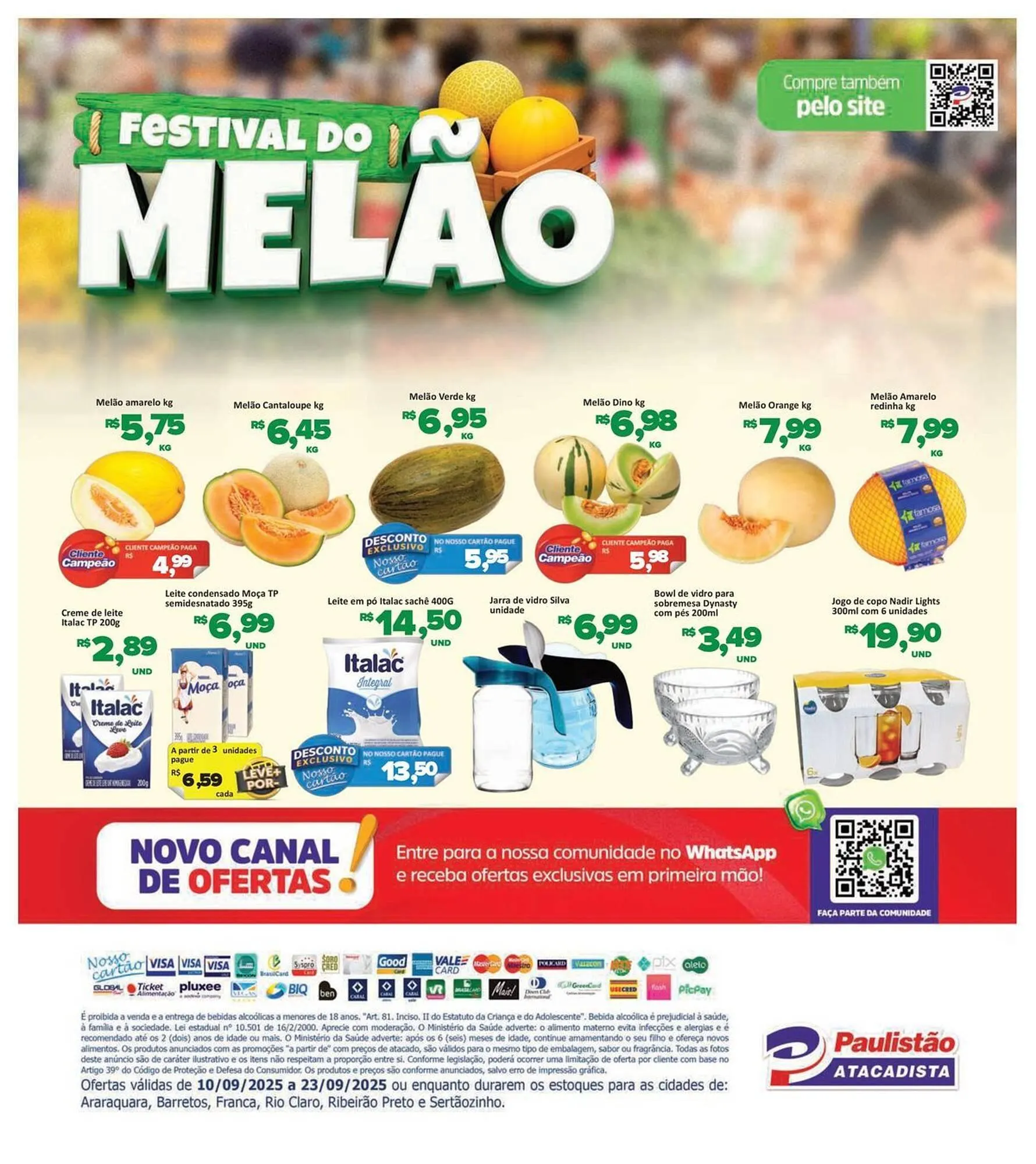 Encarte de Catálogo Paulistão Supermercados 11 de setembro até 23 de setembro 2025 - Pagina 4