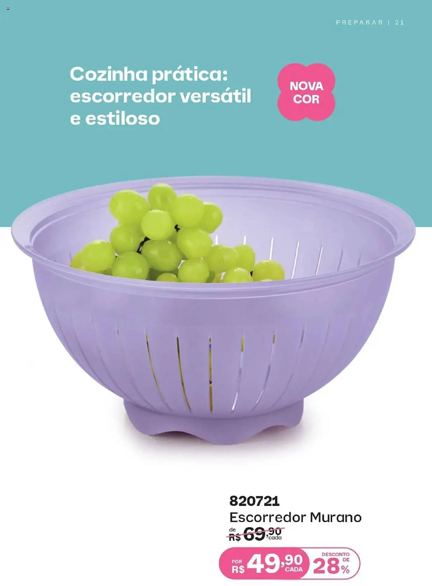 Encarte de Catálogo Tupperware 1 de setembro até 1 de outubro 2025 - Pagina 21