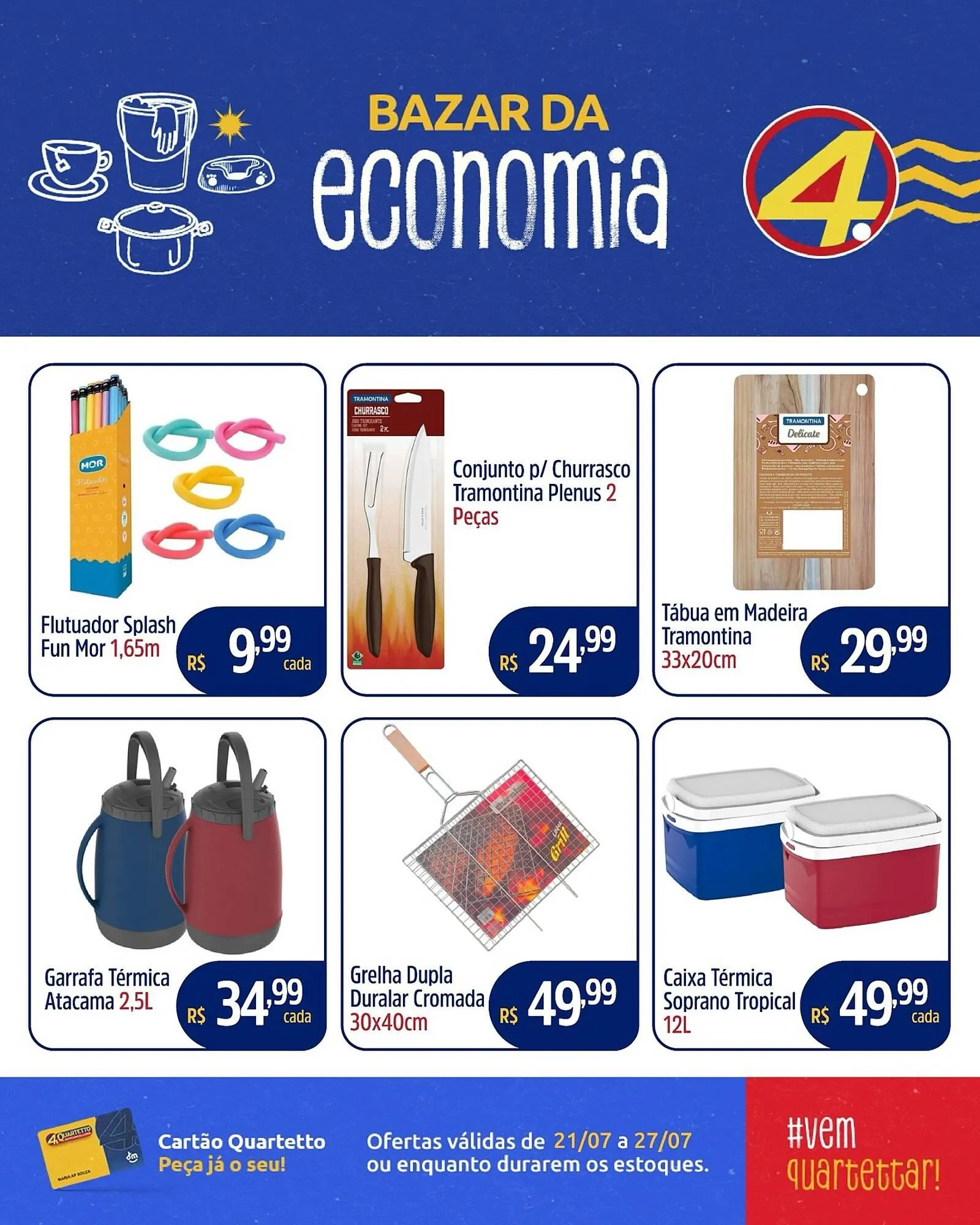 Encarte de Catálogo Quartetto Supermercados 24 de julho até 27 de julho 2025 - Pagina 2