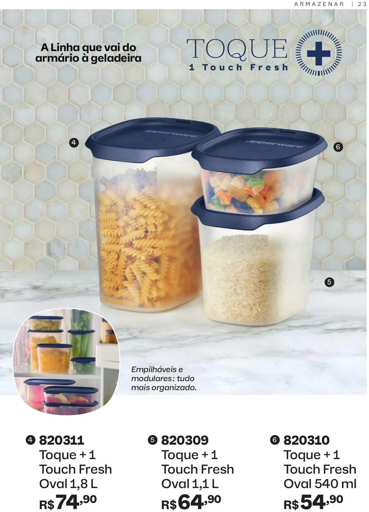 Encarte de Tupperware 1 de maio até 31 de maio 2025 - Pagina 23