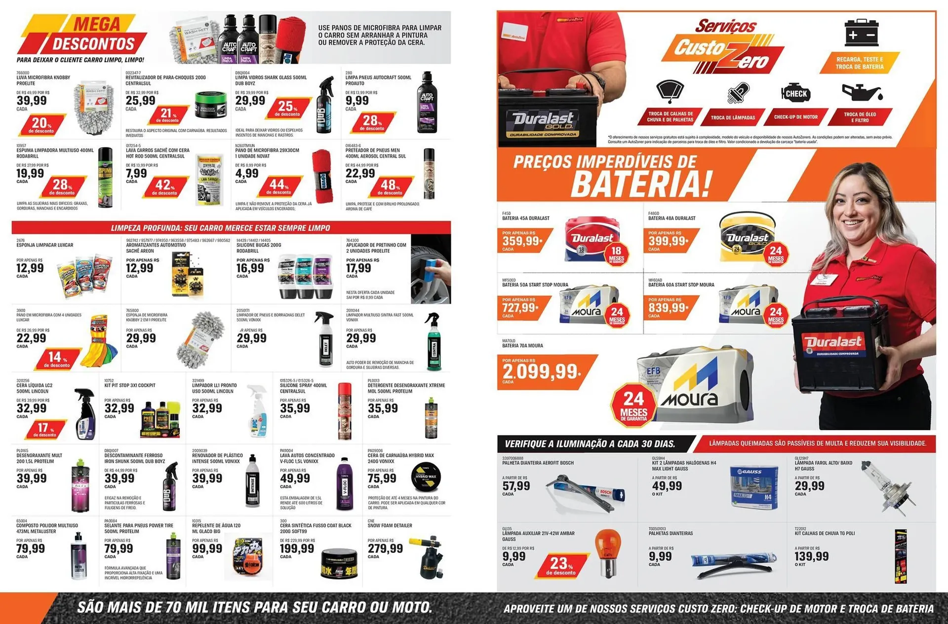 Encarte de Catálogo AutoZone 8 de setembro até 28 de setembro 2025 - Pagina 2