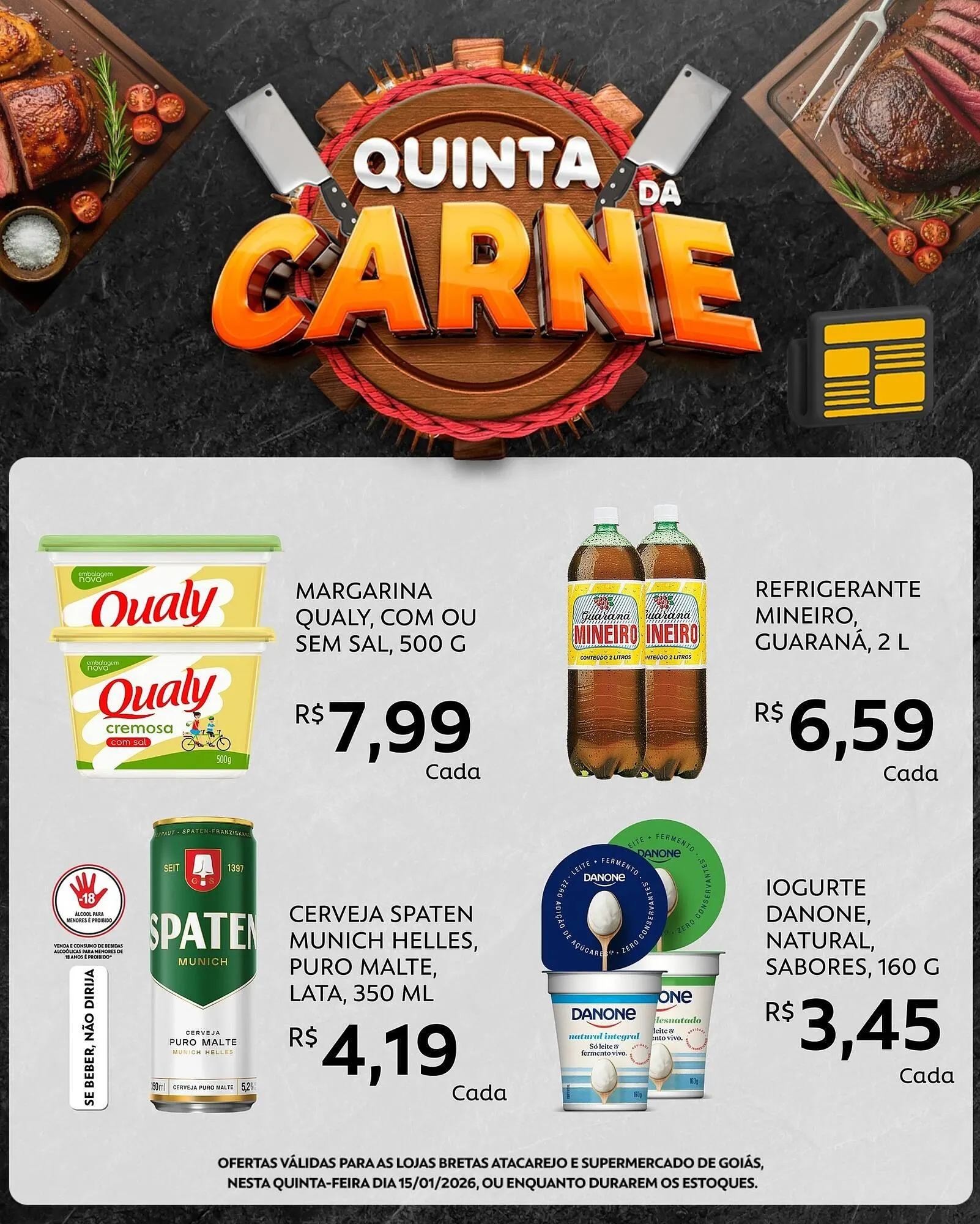 Encarte de Catálogo Supermercados Bretas 15 de janeiro até 15 de janeiro 2026 - Pagina 4