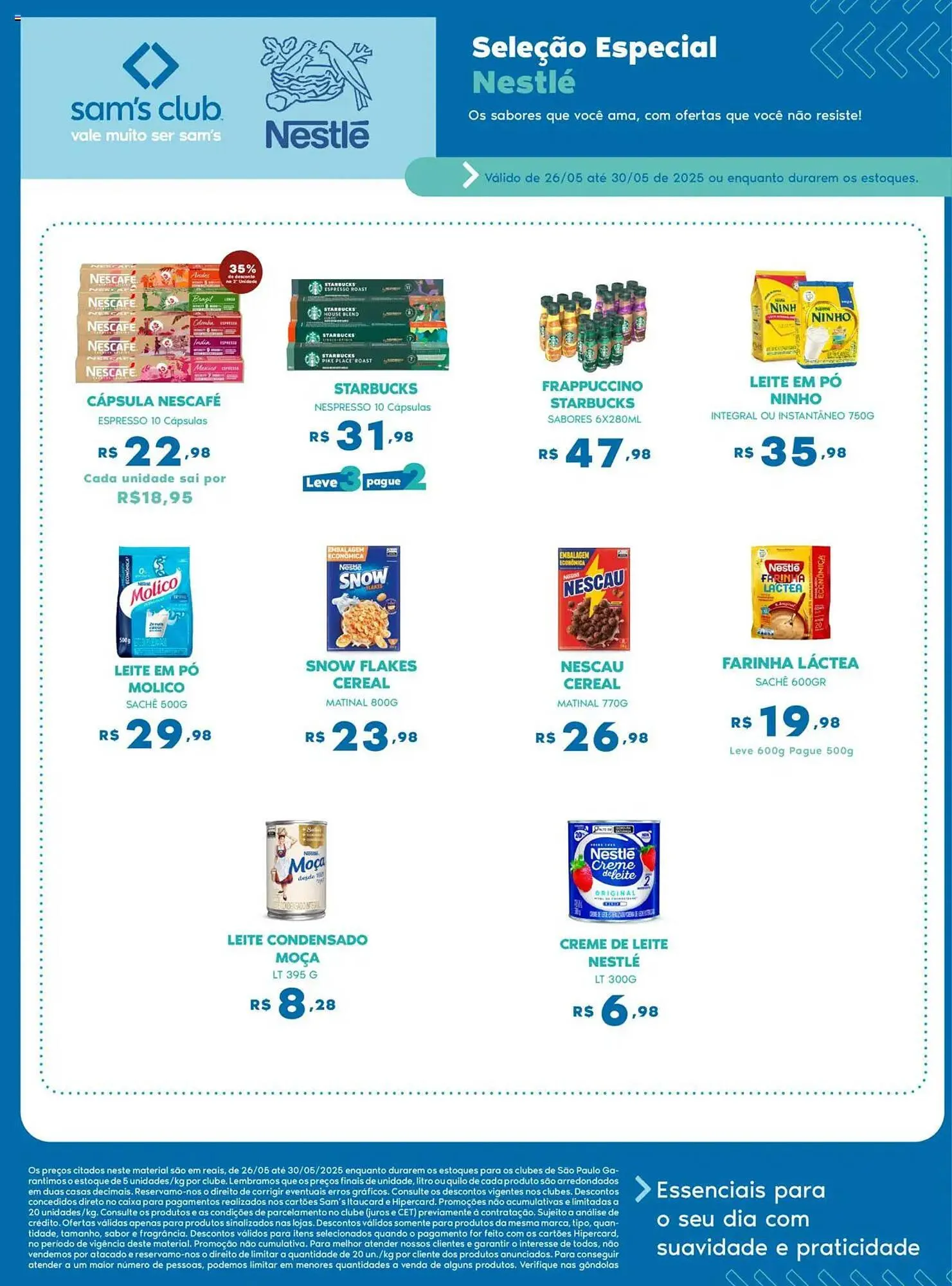Encarte de Catálogo Sam's Club 26 de maio até 31 de maio 2025 - Pagina 1