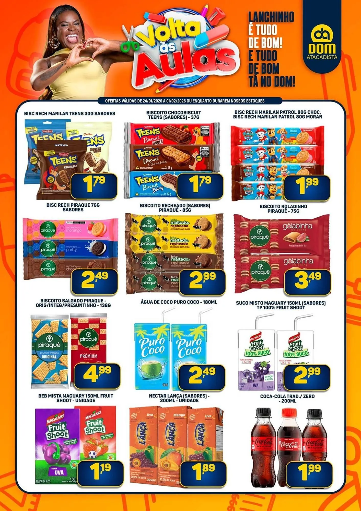 Encarte de Encarte Dom Atacadista 24 de janeiro até 1 de fevereiro 2026 - Pagina 2