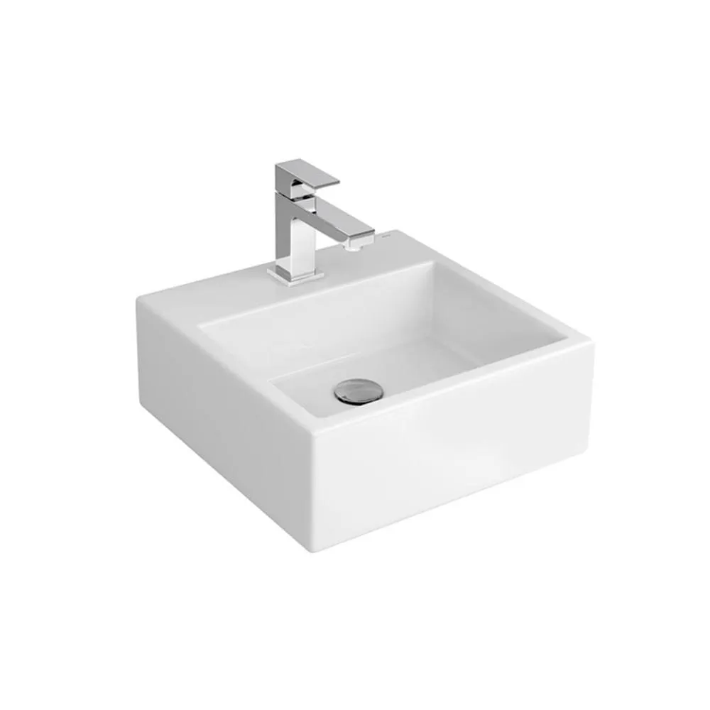 Cuba para Banheiro de Apoio Deca Quadrada 41x41cm L73 Gelo