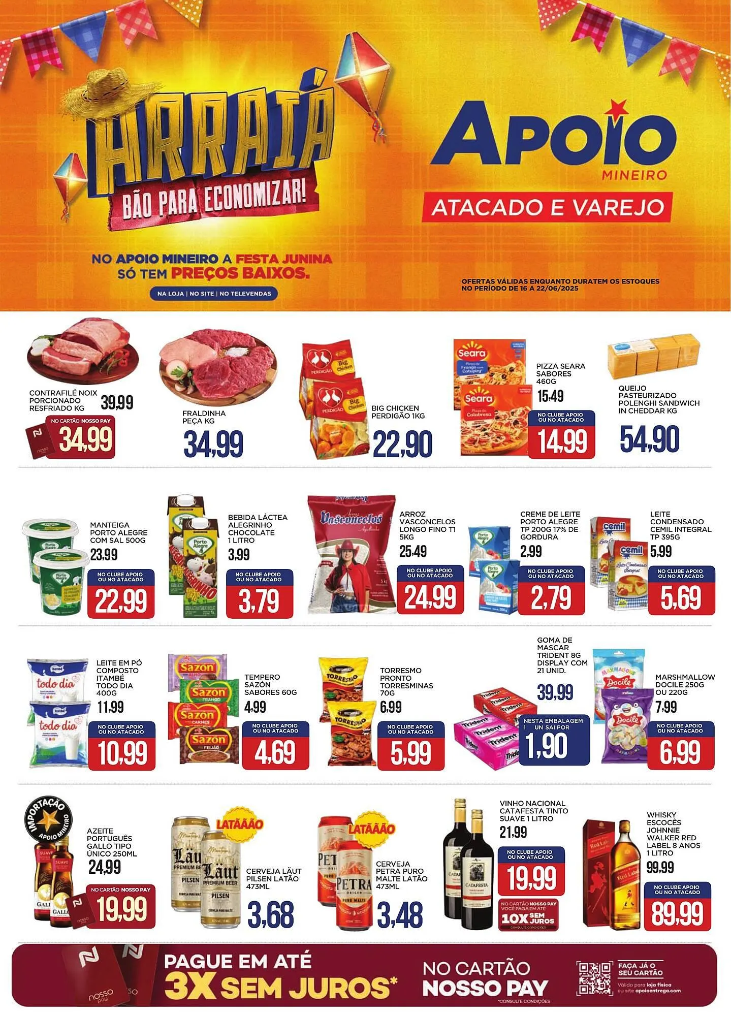 Encarte de Catálogo Apoio Mineiro 16 de junho até 22 de junho 2025 - Pagina 1