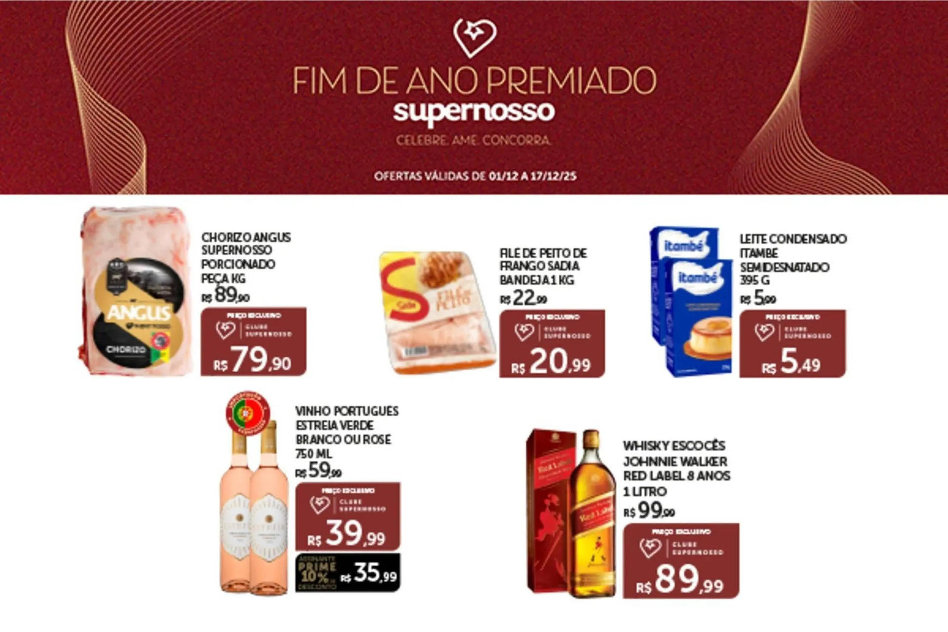 Encarte de Folheto Super Nosso 15 de dezembro até 17 de dezembro 2025 - Pagina 3