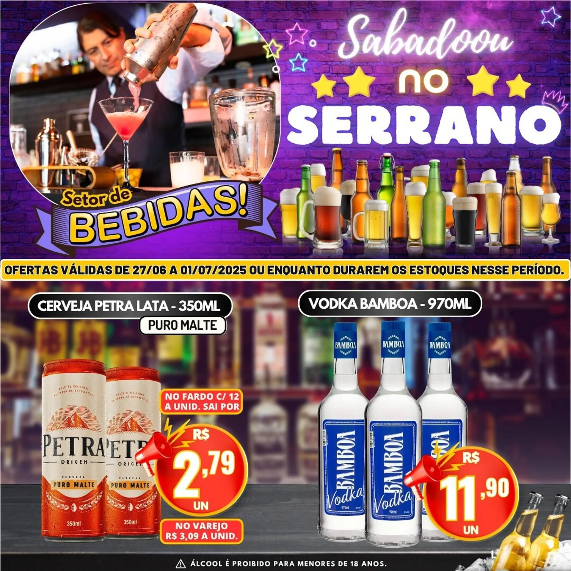 Encarte de Catálogo Serrano Supermercado 29 de junho até 1 de julho 2025 - Pagina 2