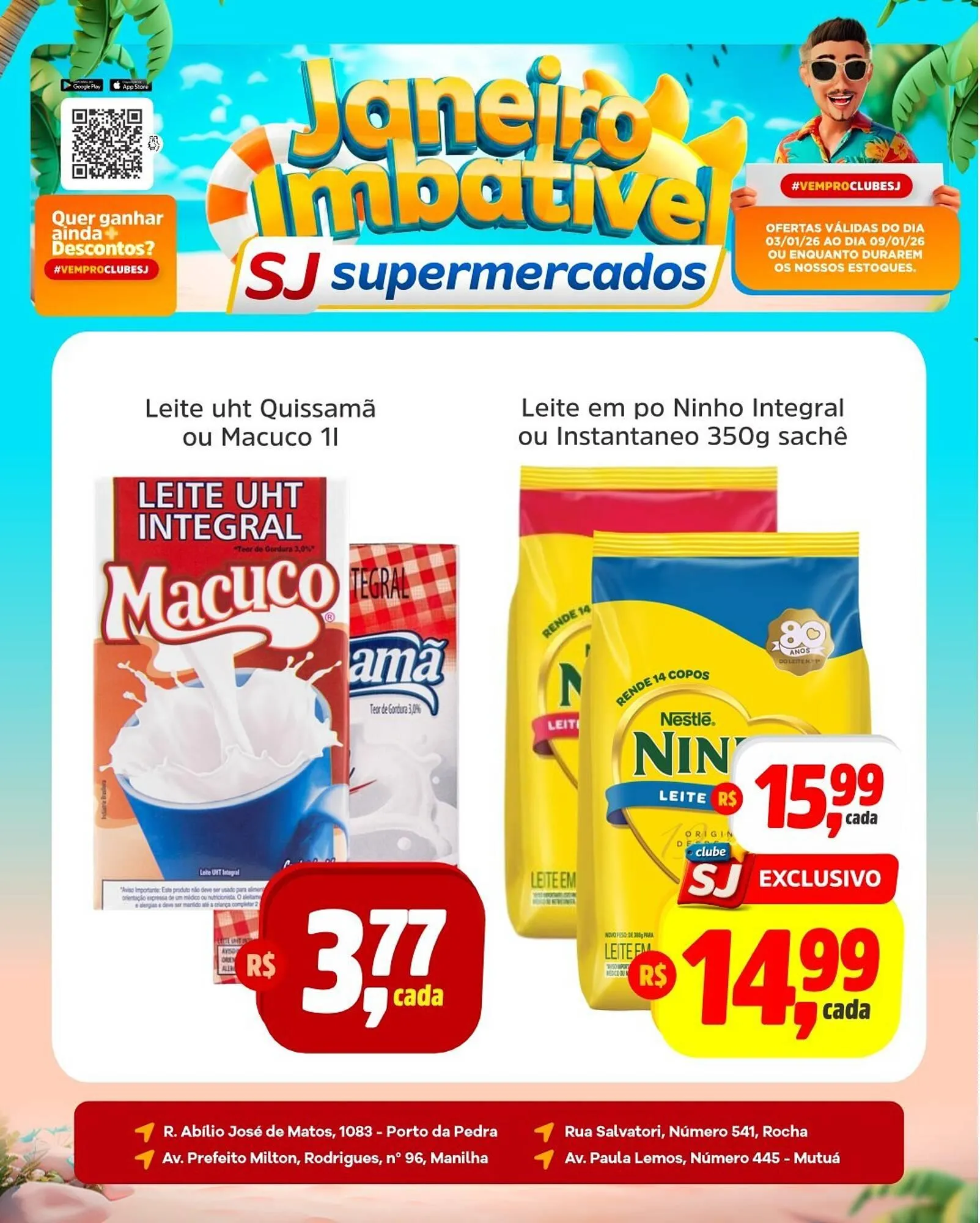 Encarte de Encarte Sj Supermercados 3 de janeiro até 9 de janeiro 2026 - Pagina 4