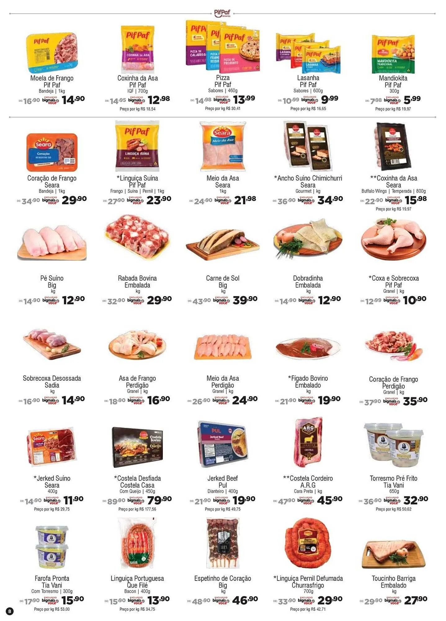 Encarte de Catálogo Big Mais Supermercados 4 de junho até 17 de junho 2025 - Pagina 8