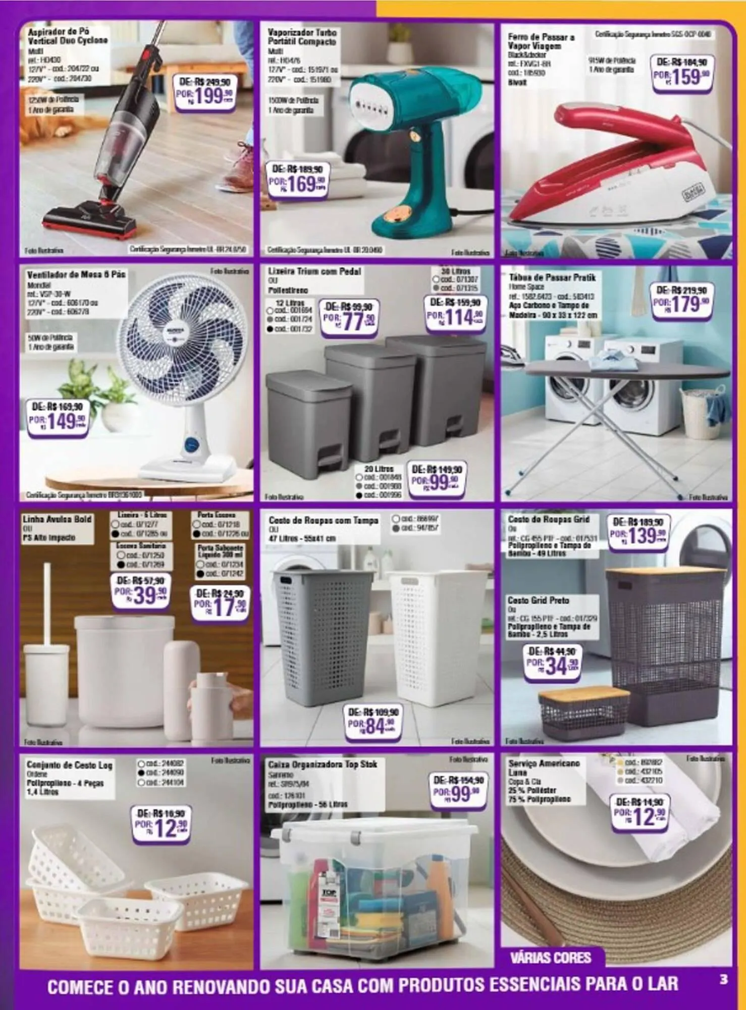 Encarte de Catálogo Preçolândia 5 de janeiro até 31 de janeiro 2026 - Pagina 3