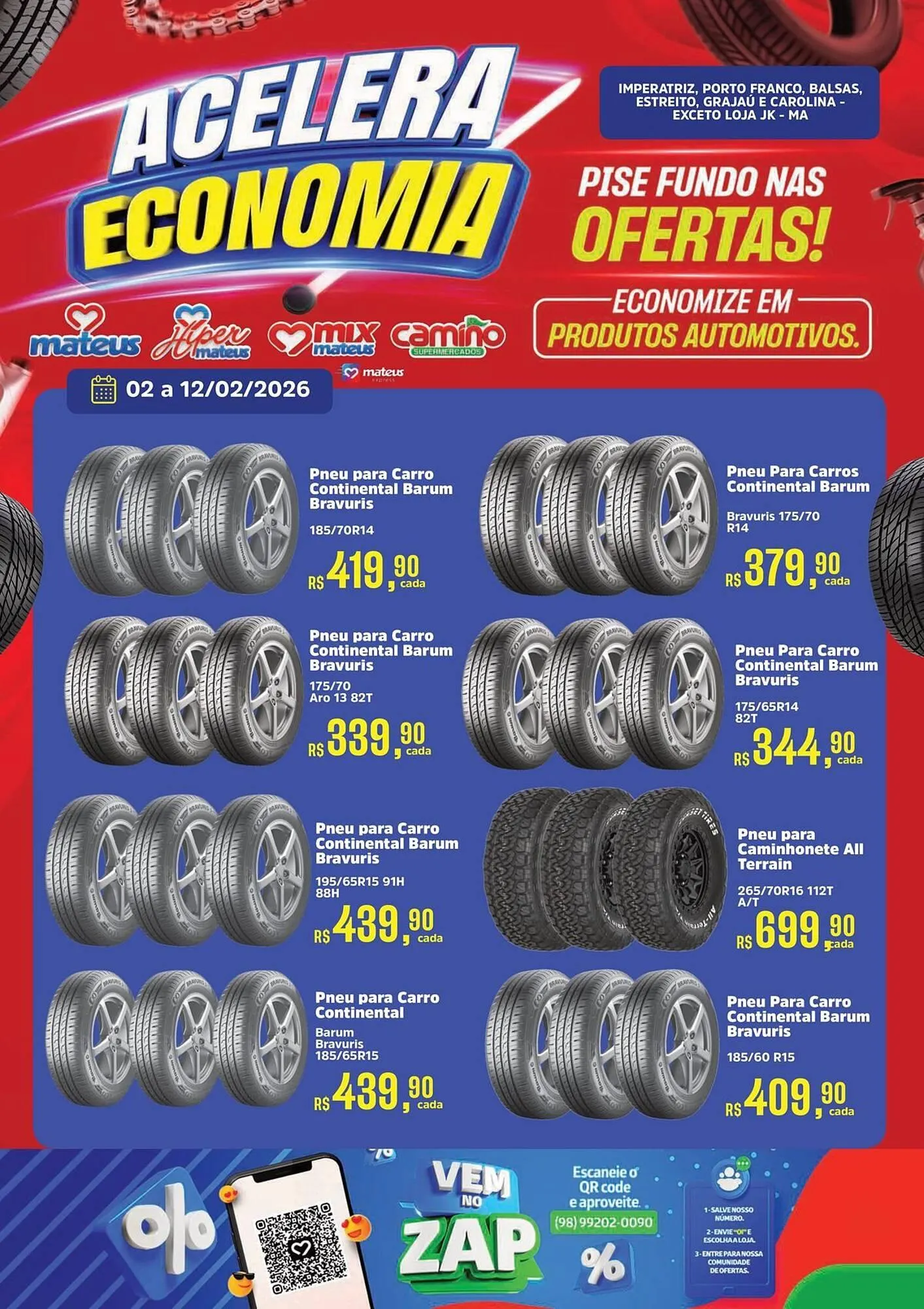 Encarte de Catálogo Supermercados Mateus 2 de fevereiro até 12 de fevereiro 2026 - Pagina 1