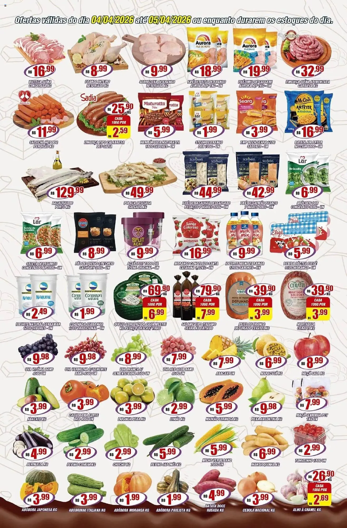 Encarte de Catálogo Violeta Supermercados 4 de abril até 6 de abril 2026 - Pagina 2