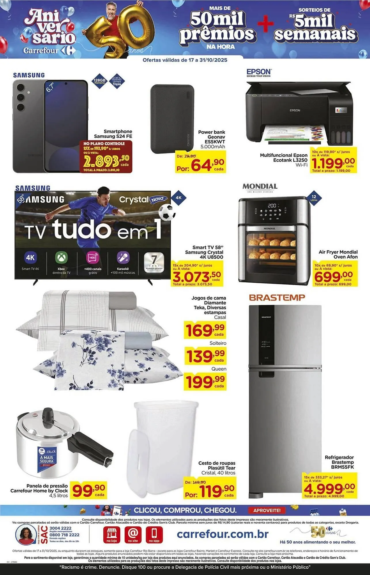 Encarte de Folheto Carrefour 20 de outubro até 31 de outubro 2025 - Pagina 4