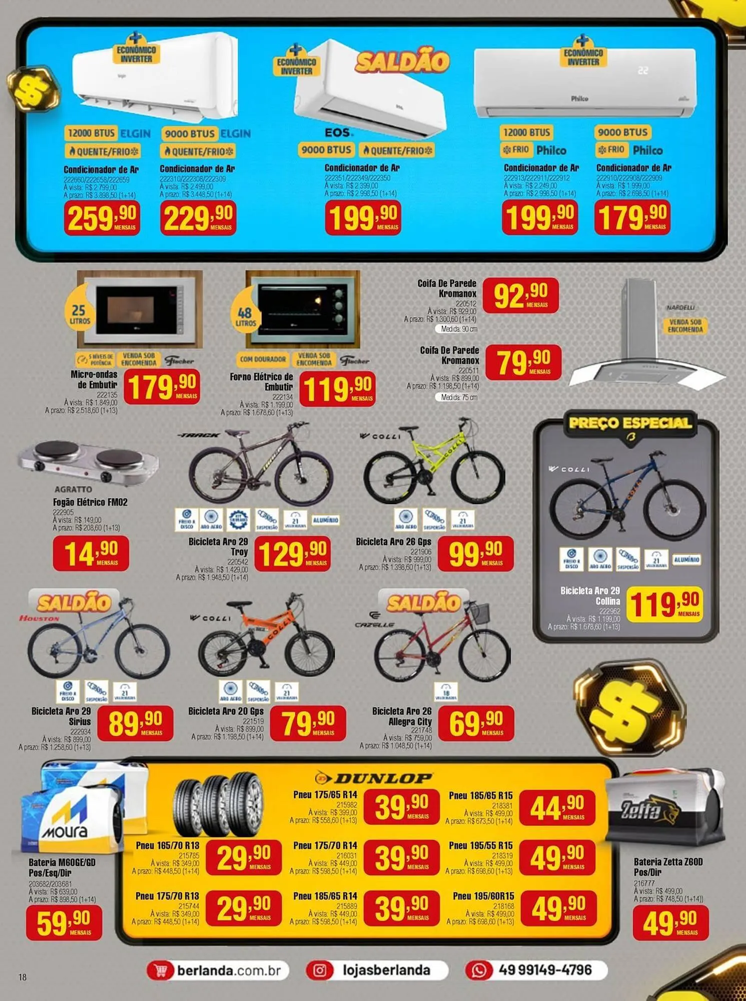 Encarte de Catálogo Berlanda 14 de novembro até 30 de novembro 2025 - Pagina 18