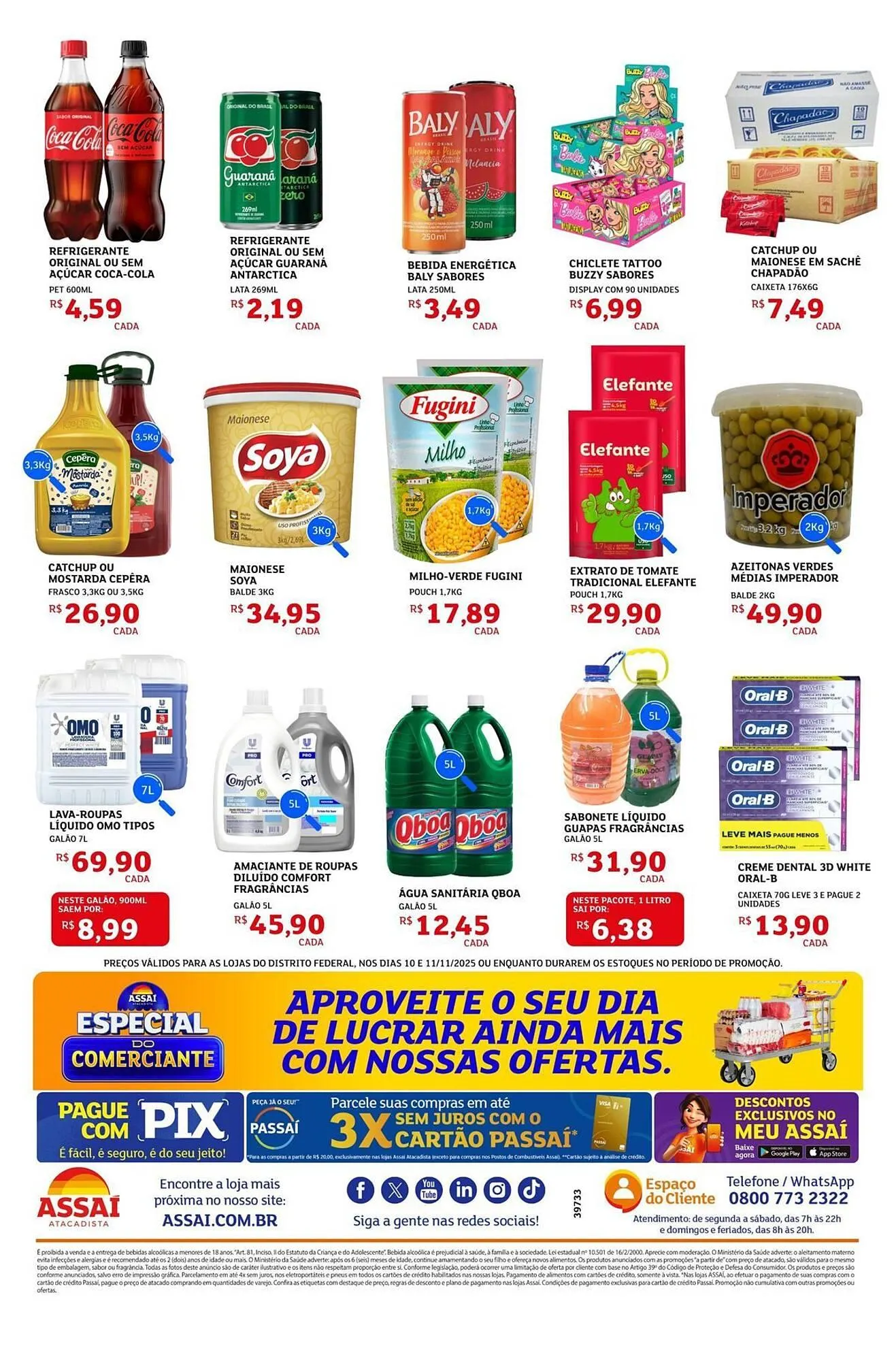 Encarte de Encarte Assaí Atacadista 10 de novembro até 11 de novembro 2025 - Pagina 2