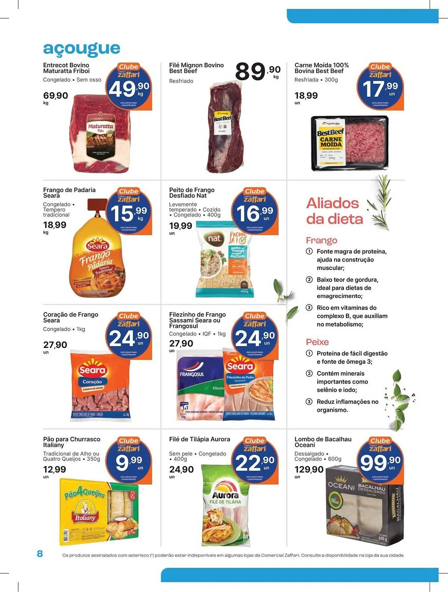 Encarte de Encarte Comercial Zaffari 30 de outubro até 9 de novembro 2025 - Pagina 8