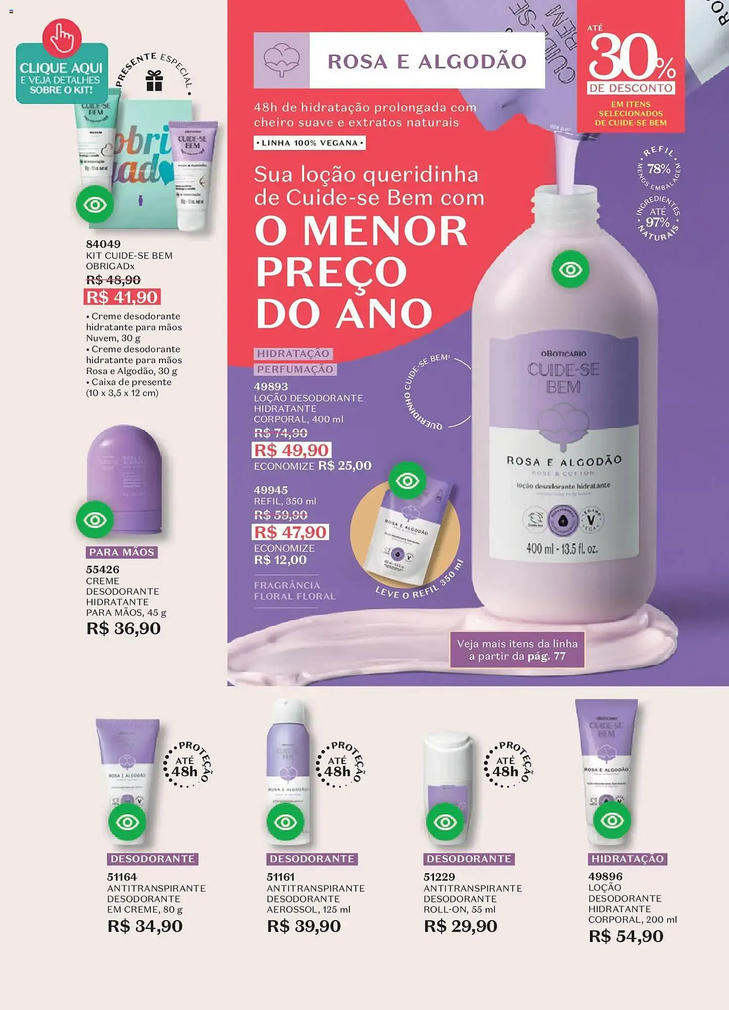Encarte de Catálogo O Boticário 2 de março até 23 de março 2026 - Pagina 75