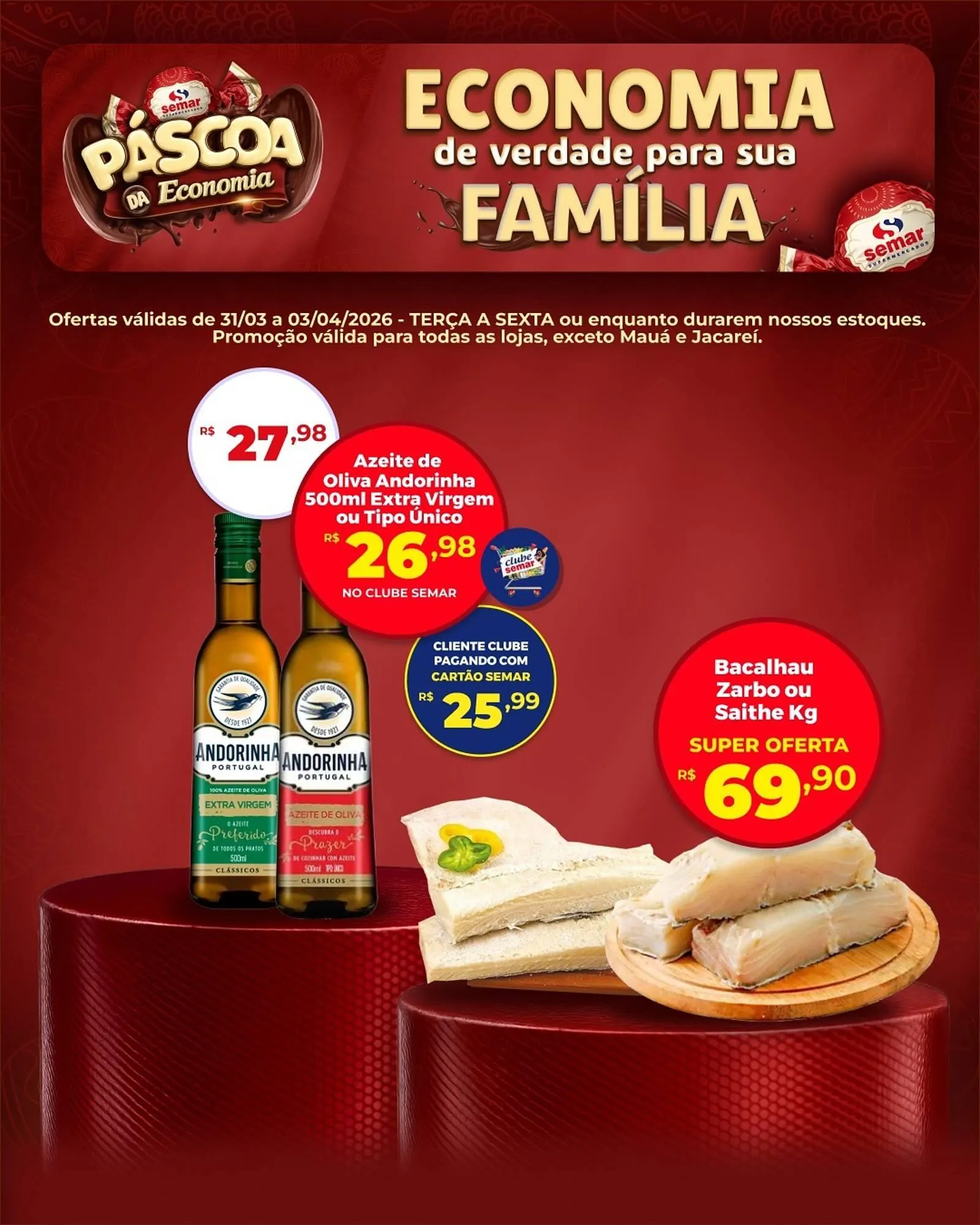 Encarte de Folheto Semar Supermercado 31 de março até 3 de abril 2026 - Pagina 2