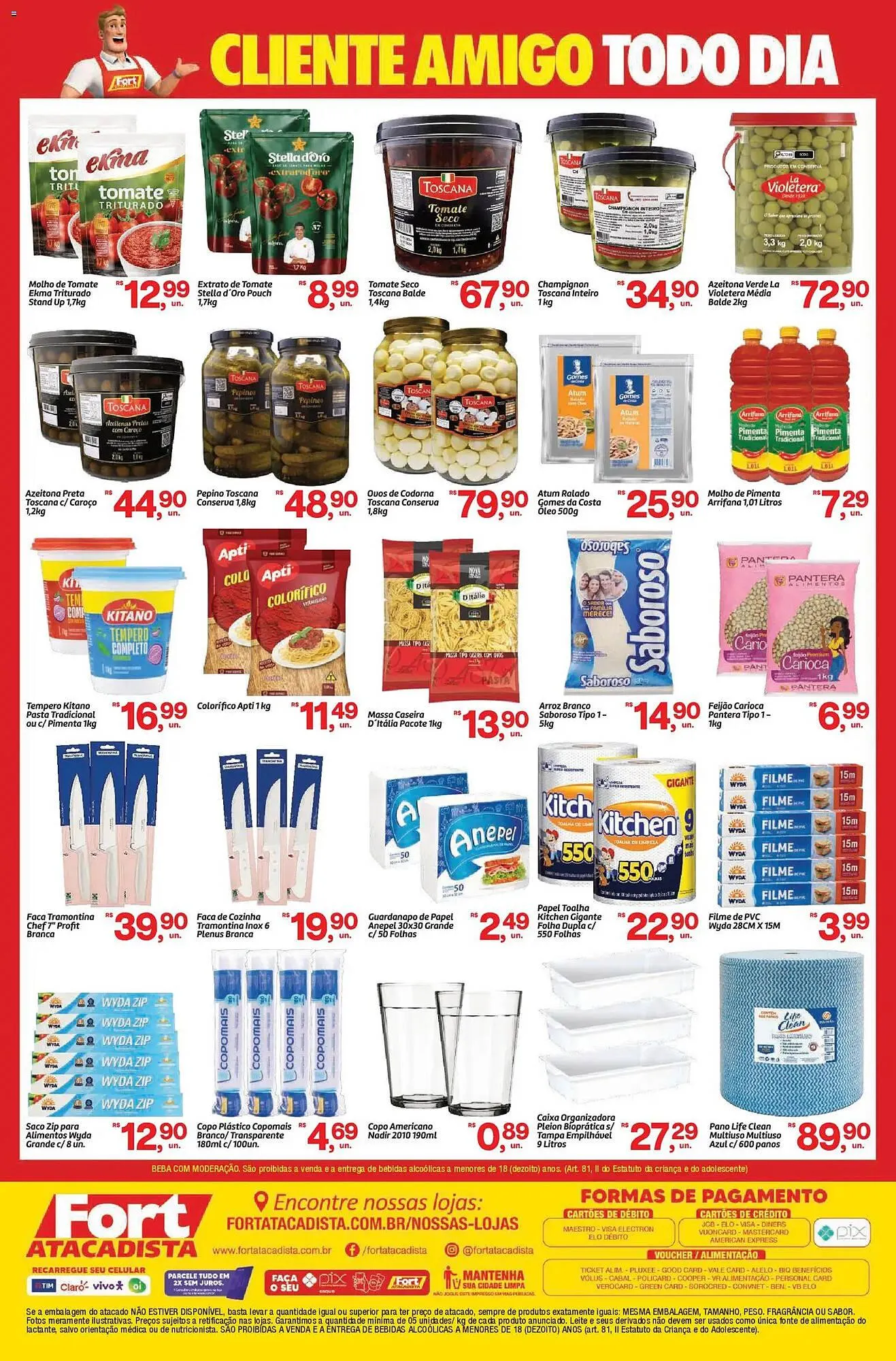 Encarte de Tabloide Fort Atacadista 19 de janeiro até 25 de janeiro 2026 - Pagina 2