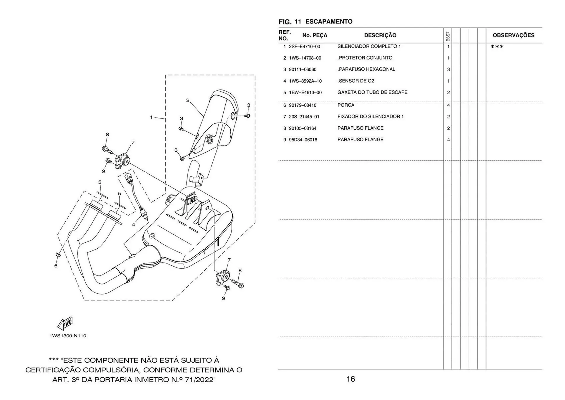 Encarte de Catálogo Yamaha 15 de janeiro até 15 de março 2024 - Pagina 22