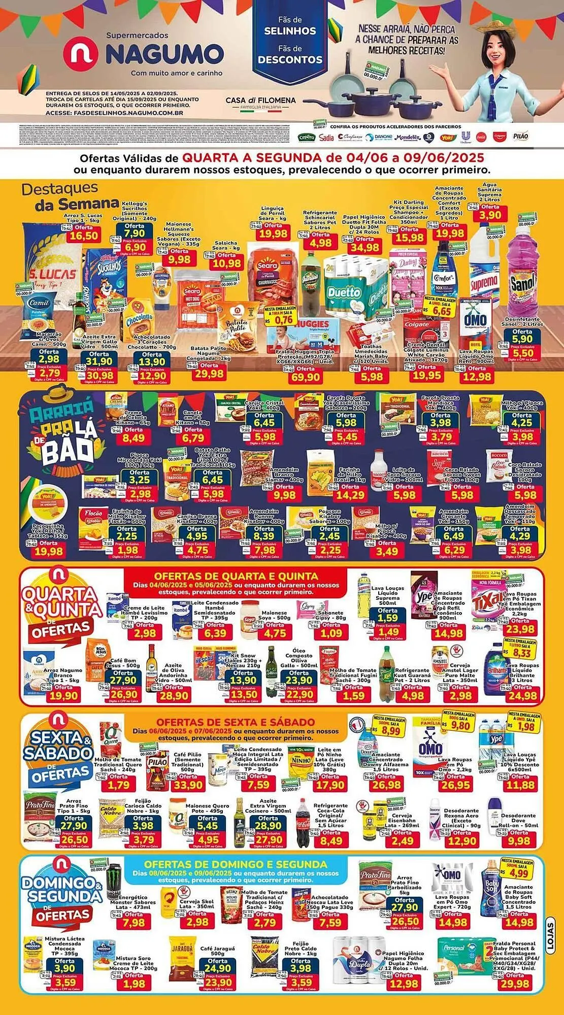 Encarte de Catálogo Nagumo 5 de junho até 9 de junho 2025 - Pagina 1