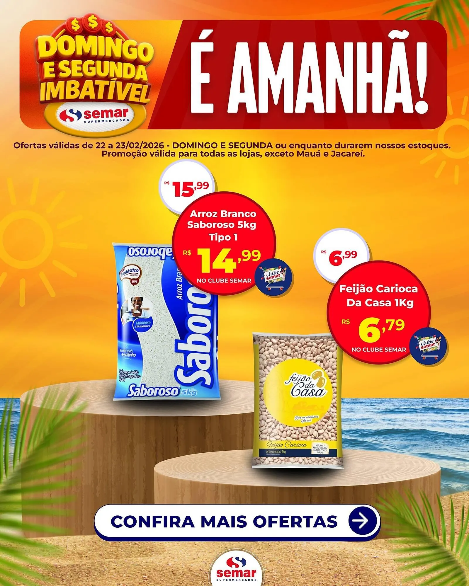 Folheto Semar Supermercado - 1