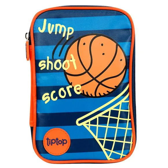 estojo box escolar infantil esporte tip top