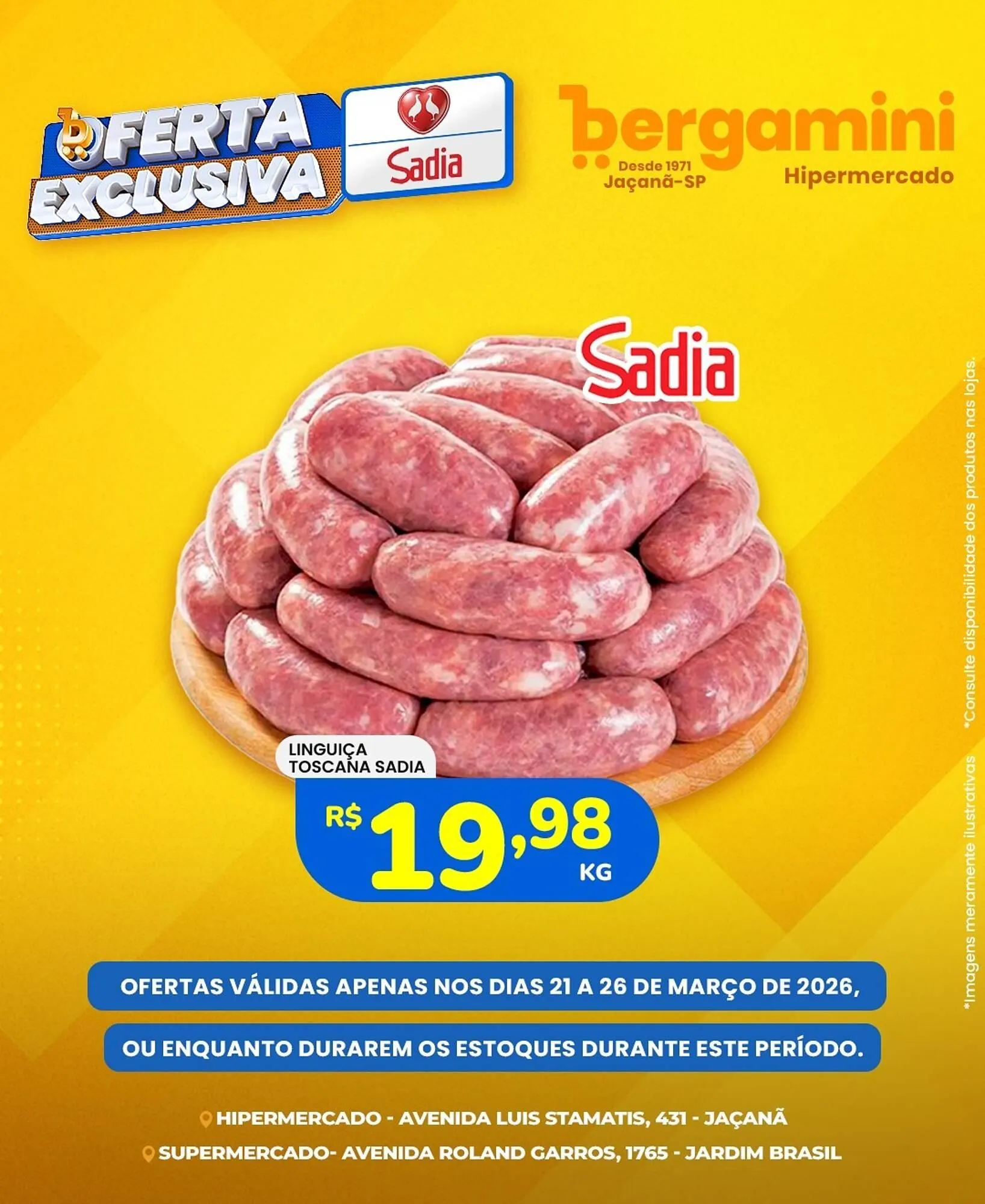 Encarte de Catálogo Supermercado Bergamini 21 de março até 26 de março 2026 - Pagina 5