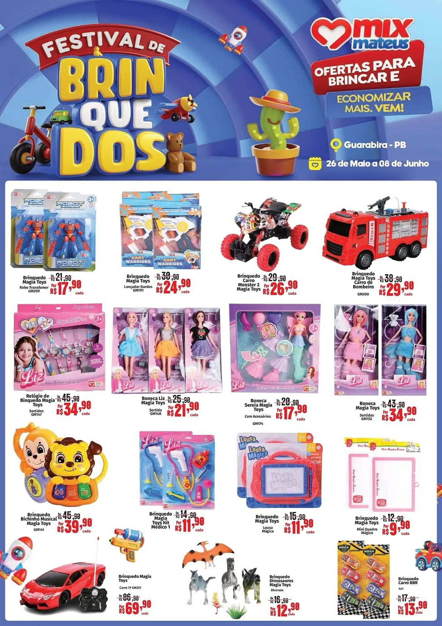 Encarte de Catálogo Supermercados Mateus 30 de maio até 8 de junho 2025 - Pagina 1