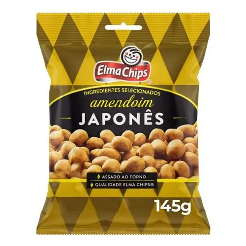 Amendoim Japonês Elma Chips 145G
