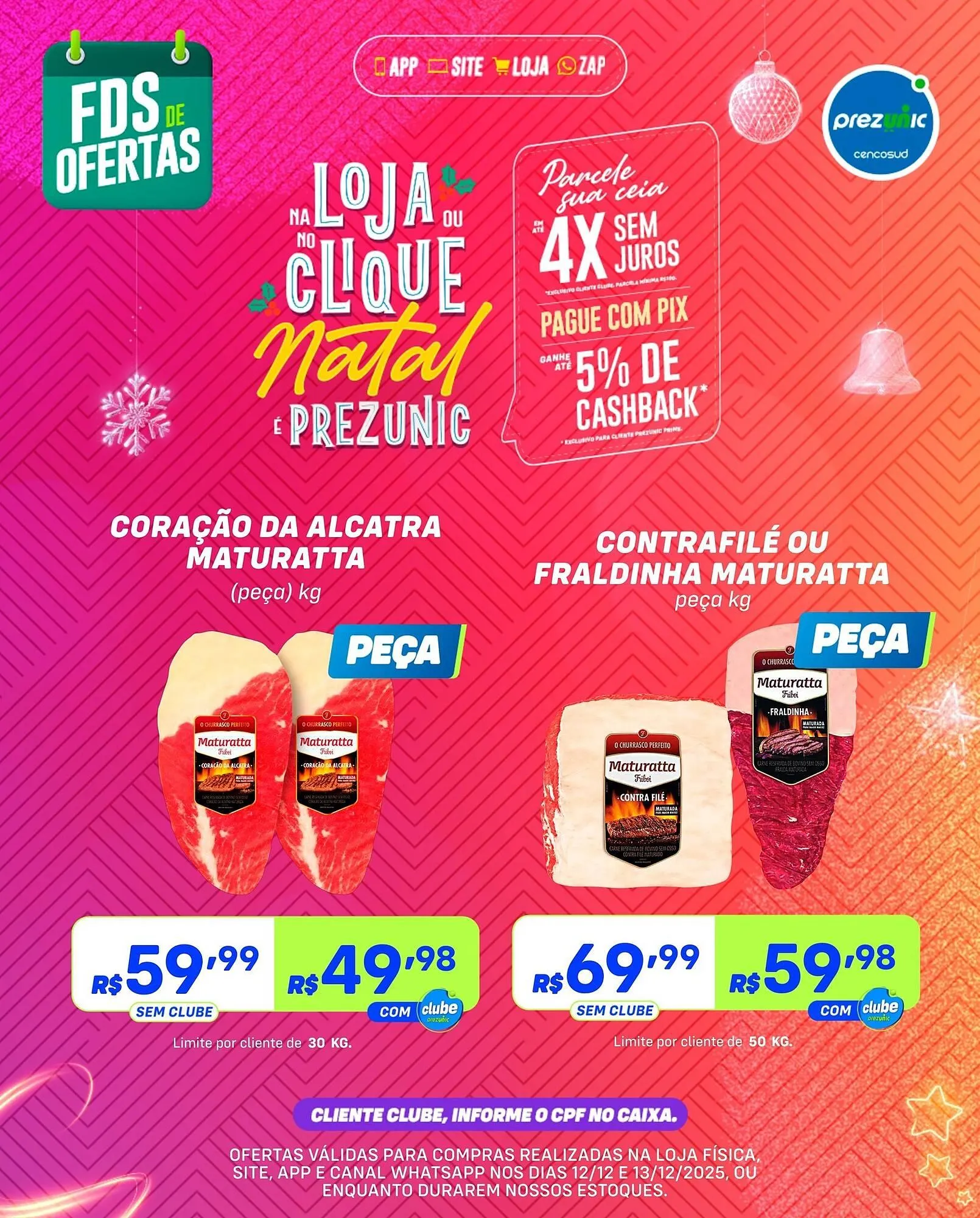 Encarte de Encarte Prezunic 12 de dezembro até 13 de dezembro 2025 - Pagina 2