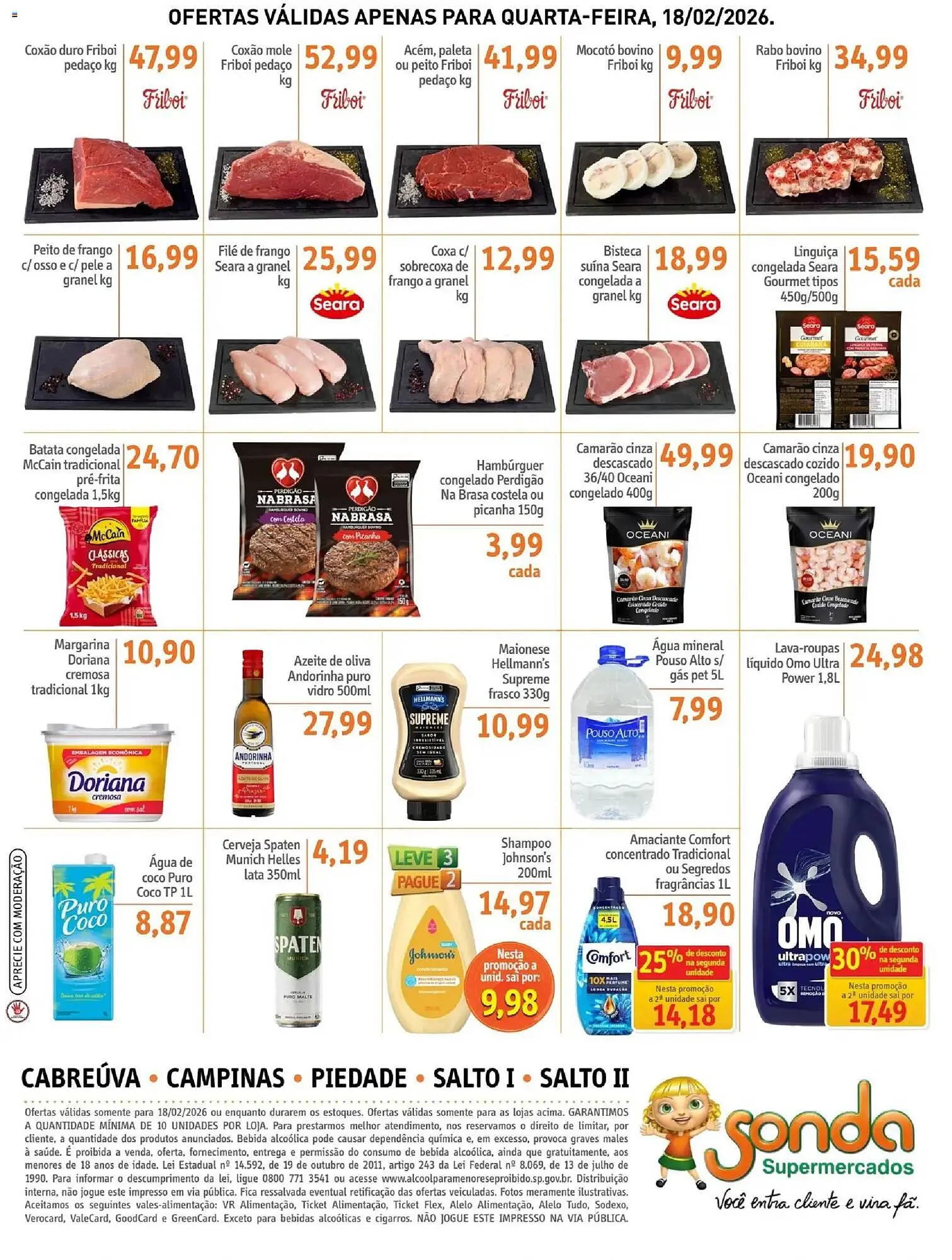 Encarte de Folheto Sonda 17 de fevereiro até 18 de fevereiro 2026 - Pagina 5