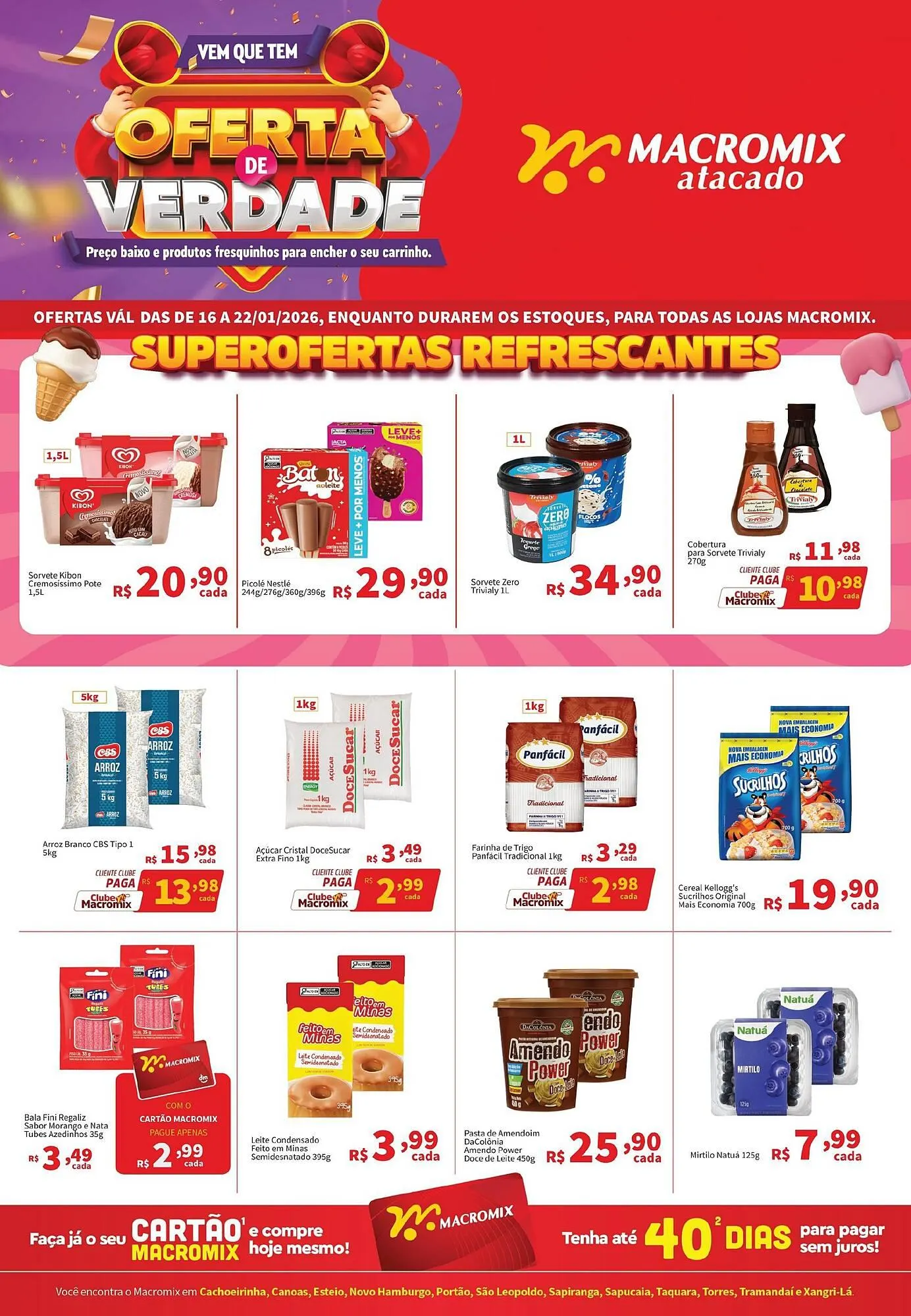 Encarte de Catálogo Macromix Atacado 16 de janeiro até 22 de janeiro 2026 - Pagina 1