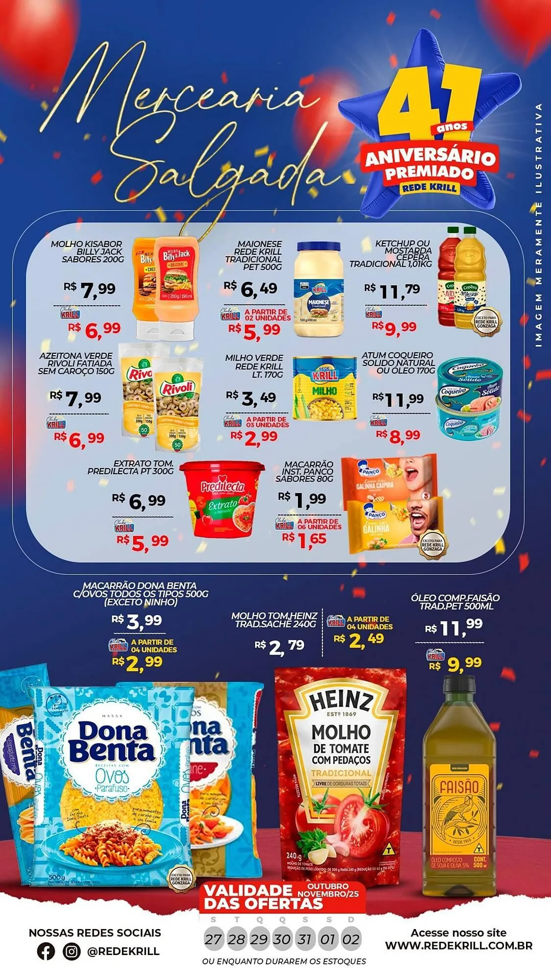 Encarte de Folheto Rede Krill 27 de outubro até 2 de novembro 2025 - Pagina 5