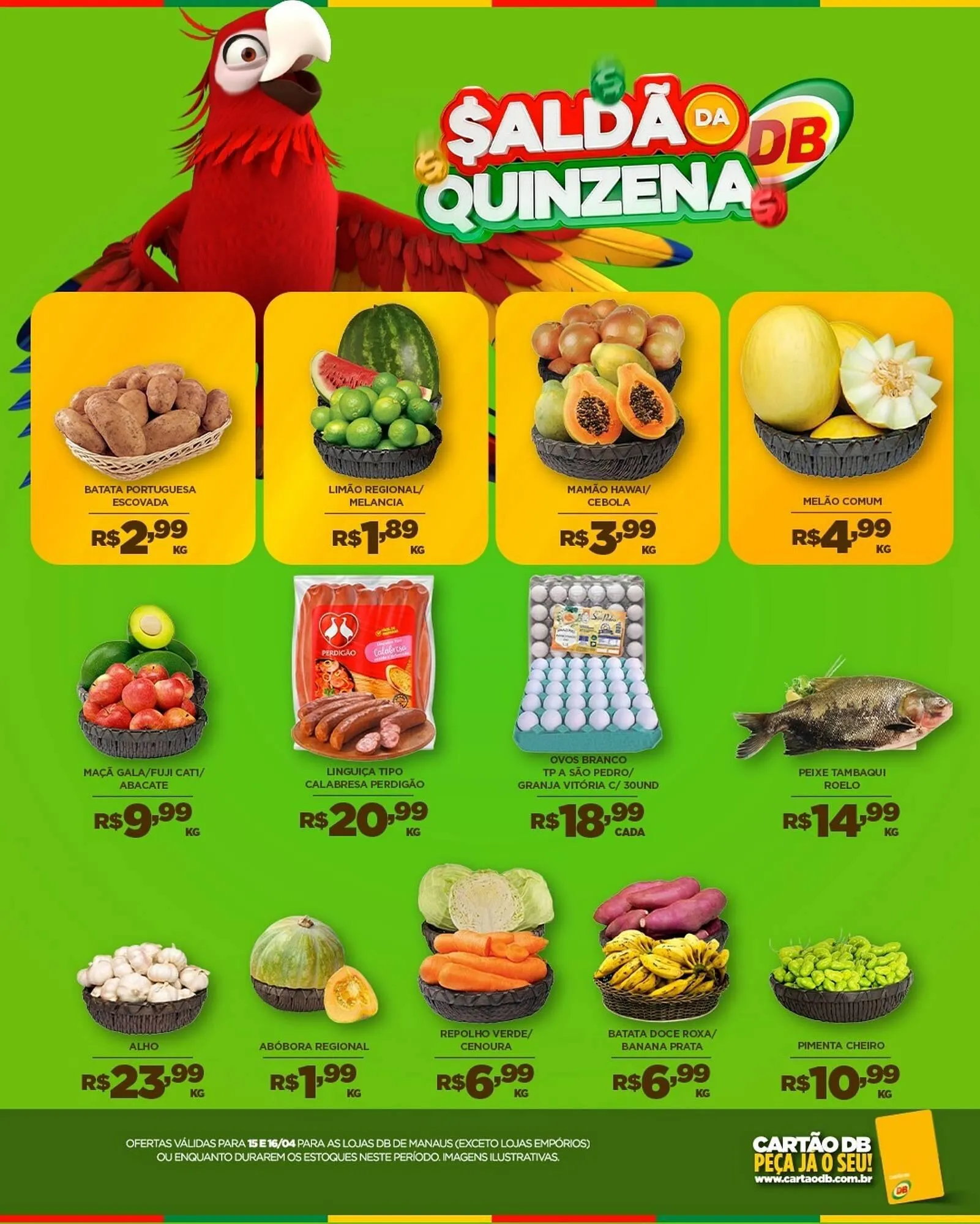 Encarte de Catálogo DB Supermercados 15 de abril até 16 de abril 2026 - Pagina 2