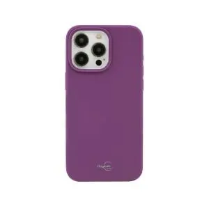 Capa iPhone 15 Pro Originais iPlace, Beagá, Silicone Orquídea