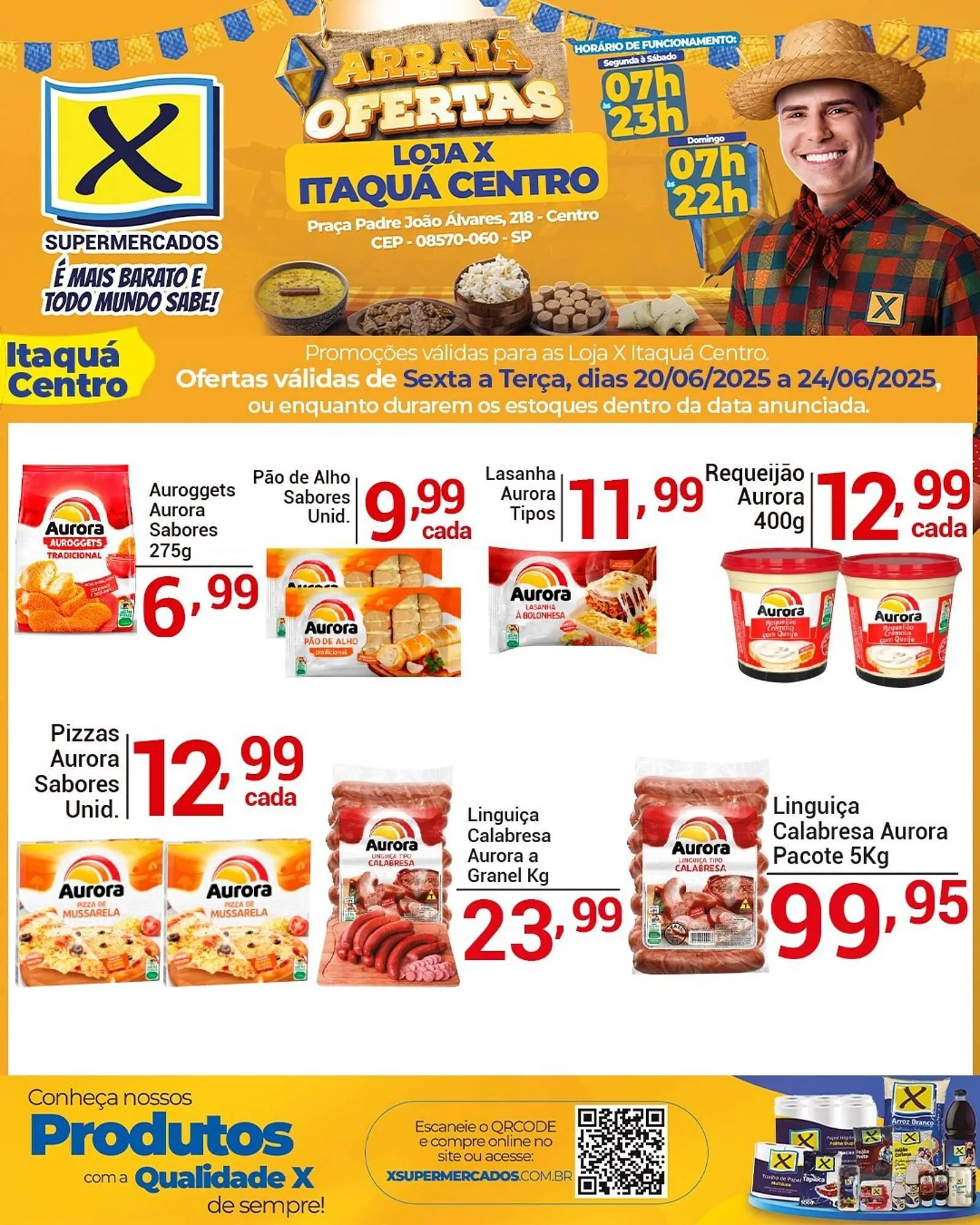 Encarte de Catálogo X Supermercados 20 de junho até 24 de junho 2025 - Pagina 3