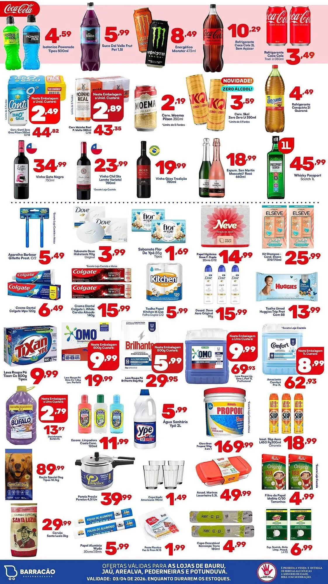 Encarte de Catálogo Barracão Supermercado 3 de abril até 3 de abril 2026 - Pagina 4