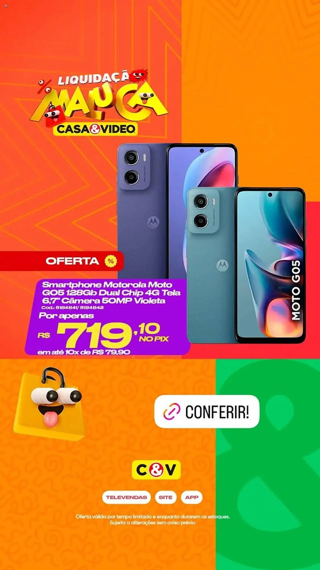 Encarte de Catálogo Casa e Vídeo 7 de julho até 10 de julho 2025 - Pagina 5