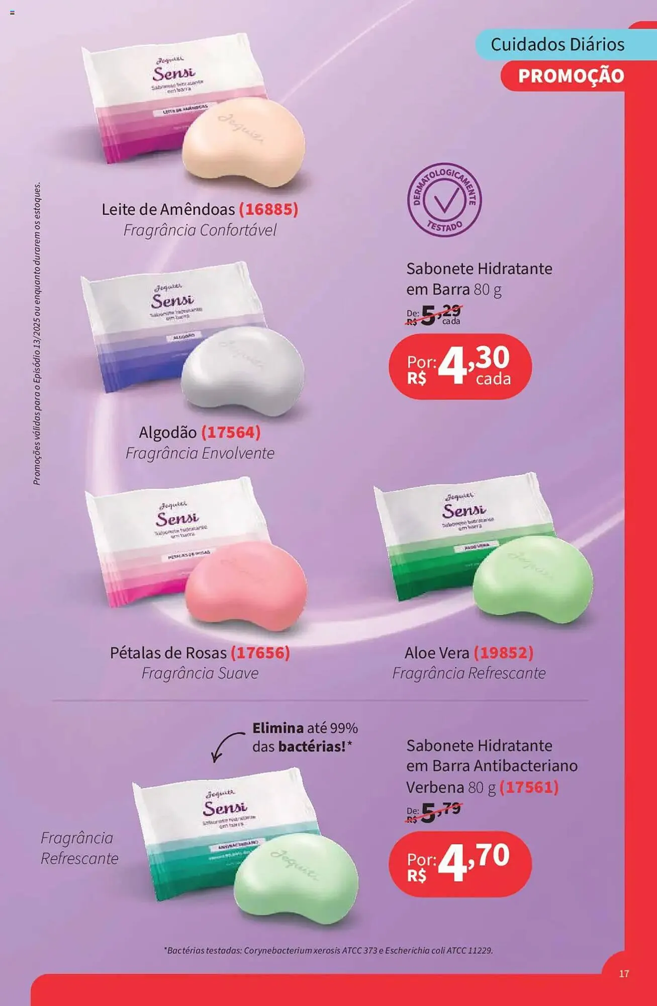 Encarte de Catálogo Jequiti 19 de setembro até 10 de outubro 2025 - Pagina 17