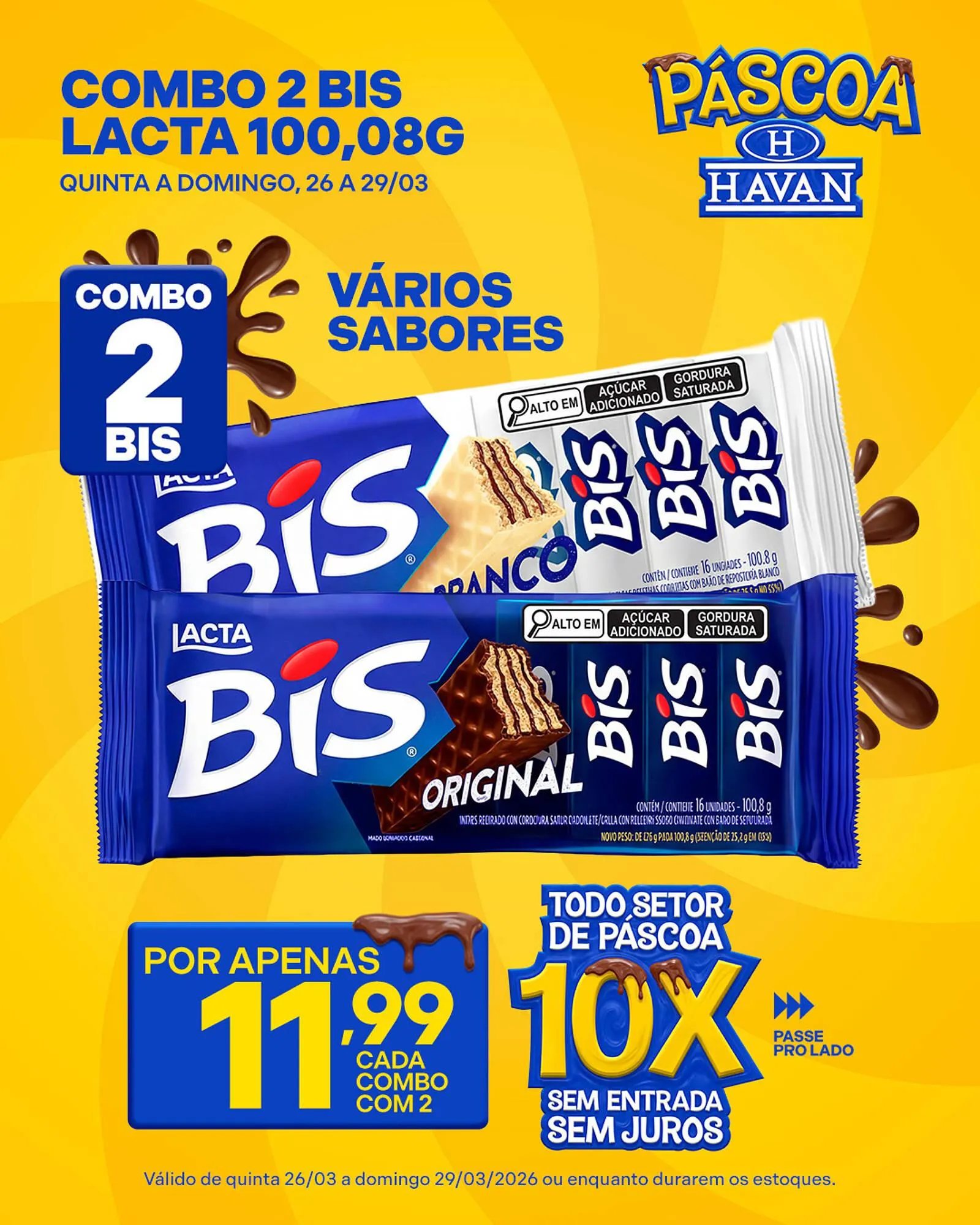 Encarte de Catálogo Lojas Havan 26 de março até 29 de março 2026 - Pagina 1