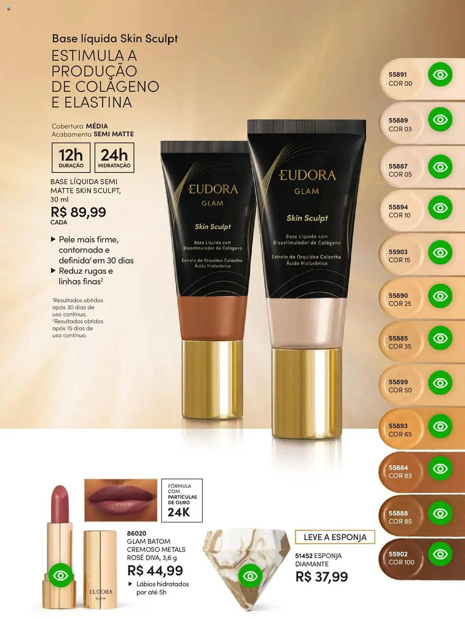 Encarte de Catálogo Eudora 25 de junho até 17 de julho 2025 - Pagina 51