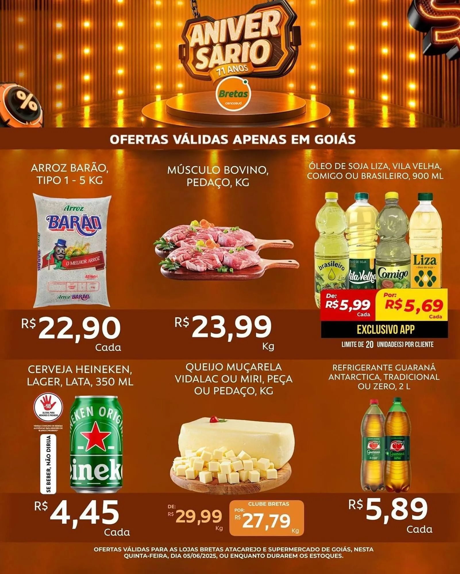 Encarte de Catálogo Supermercados Bretas 5 de junho até 8 de junho 2025 - Pagina 4