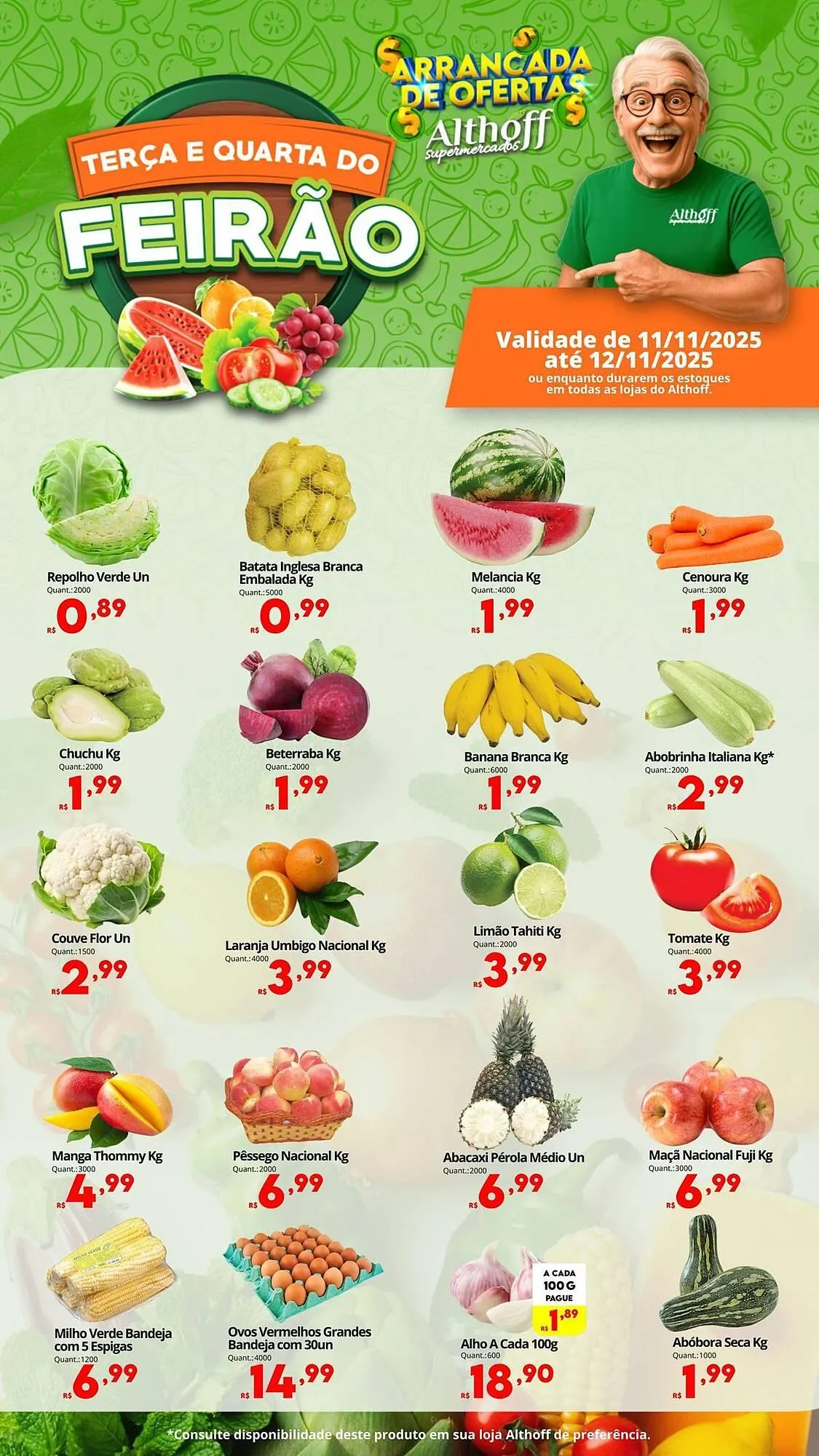 Encarte de Encarte Althoff Supermercados 11 de novembro até 12 de novembro 2025 - Pagina 1