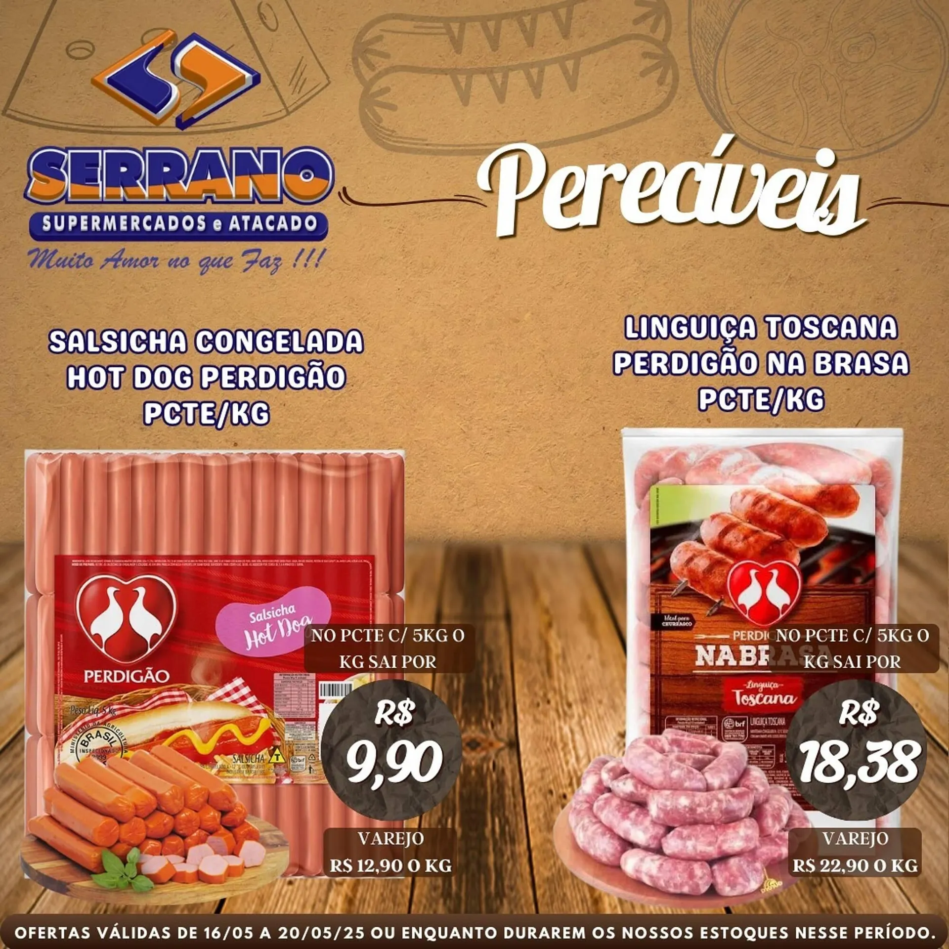 Encarte de Catálogo Serrano Supermercado 19 de maio até 20 de maio 2025 - Pagina 3